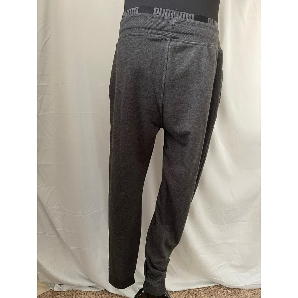 Puma Dark Gray Front Drawstring Joggers - Picture 11 of 12